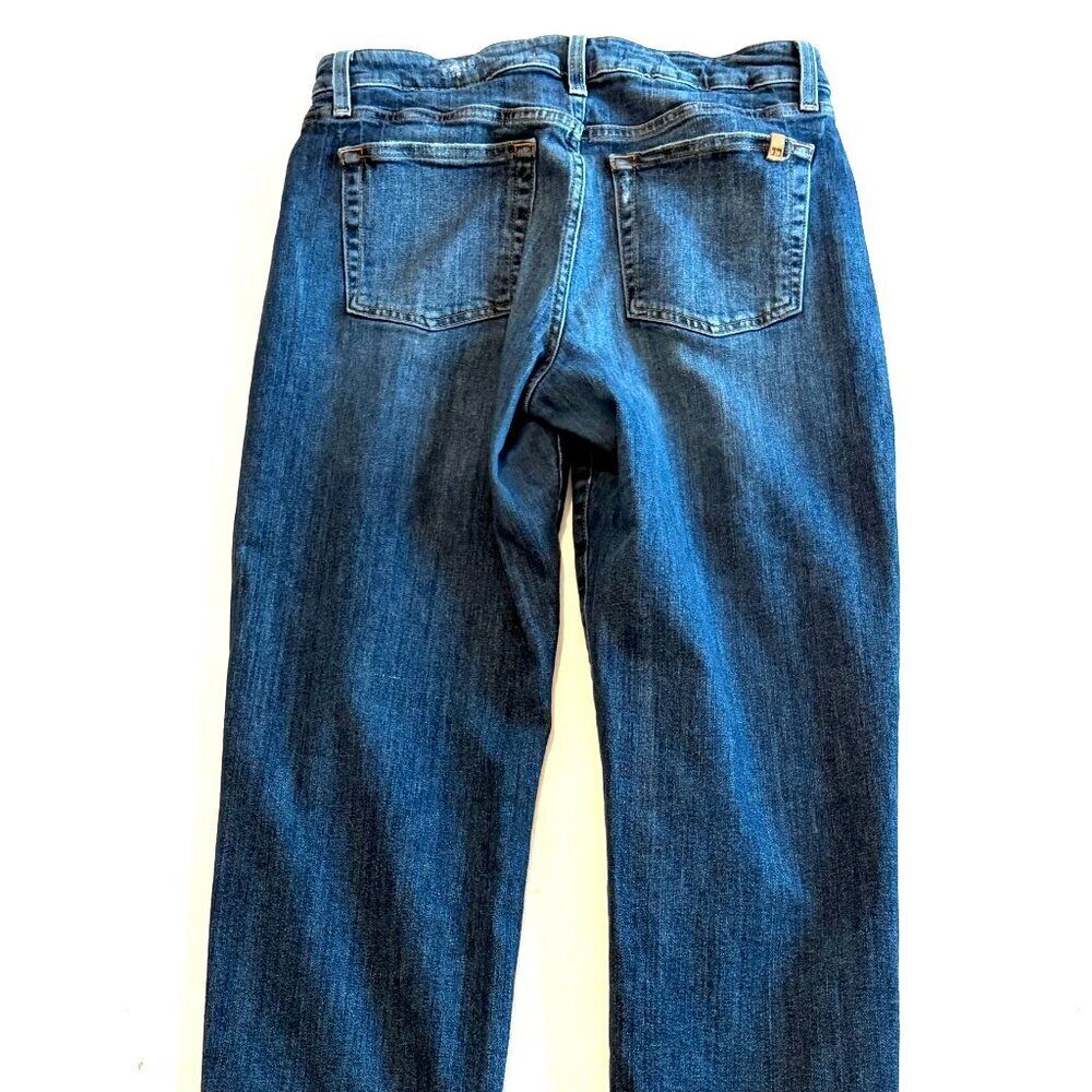 Joe's Jeans Size 30 blue denim high rise straight crop - Picture 6 of 10